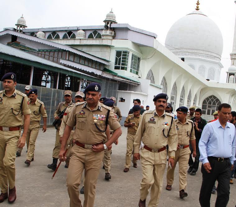 DGP visits Hazratbal